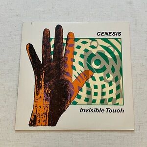 Genesis Invisible Touch Vinyl LP 1986 Classic 80s Rock Record